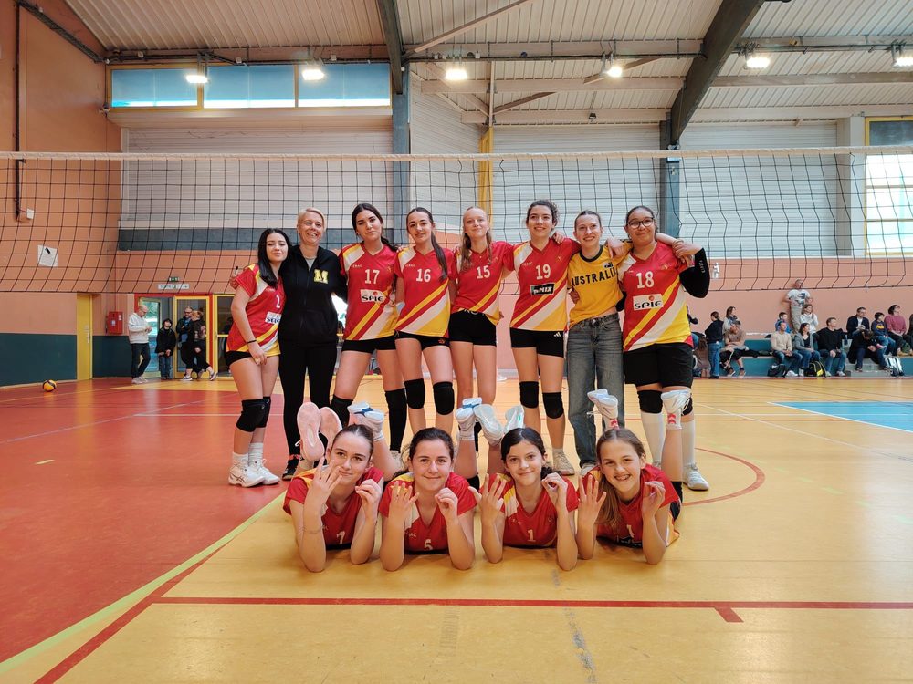 Équipe M15 Fminines 6x6 CMF Volley
